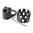 STRIKE INDUSTRIES AR RECEIVER ENHANCED CASTLE NUT WITH EXT QD ENDPLATE BLACK