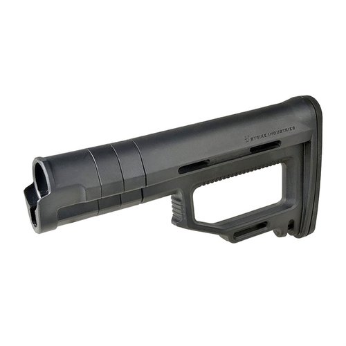 L'AR-15 Modular Fixed Stock di Strike Industries offre la versatilità di un calcio regolabile con la robustezza e l'ergonomia di un calcio fisso, ideale per ogni tiratore.
