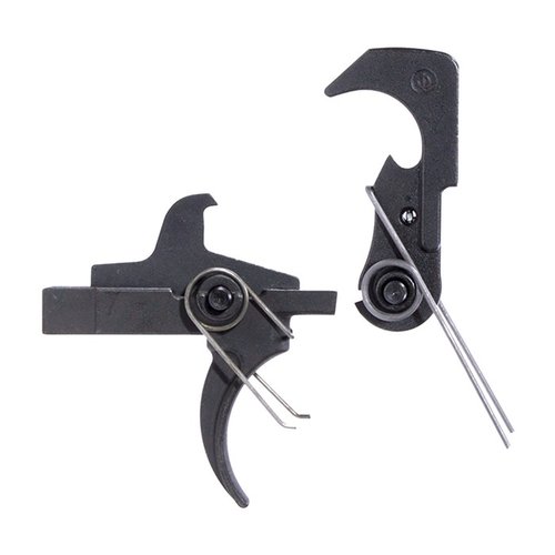 Améliore ton AR-15 avec le CMMG Mil-Spec Trigger Kit, incluant tous les composants pour un déclencheur semi-auto style M16, essentiel pour ta construction.