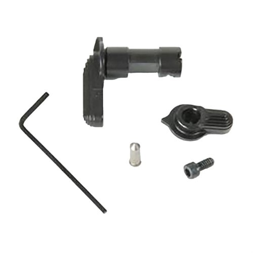 Améliore la sécurité de ton AR-15 avec le Geissele Posi-Lock Ambidextrous Safety, offrant un clic tactile, un accès facile et une construction en acier inoxydable.