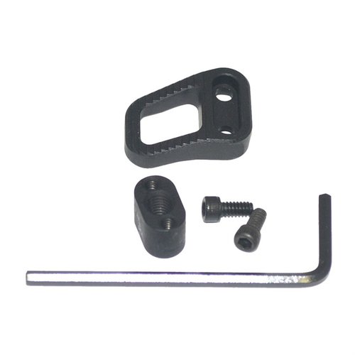 Le AR-15 B2 Extended Mag Release d'Armaspec est léger, avec une construction squelettique pour une meilleure prise et une compatibilité avec les récepteurs AR 5.56/.223 et 7.62/.308.