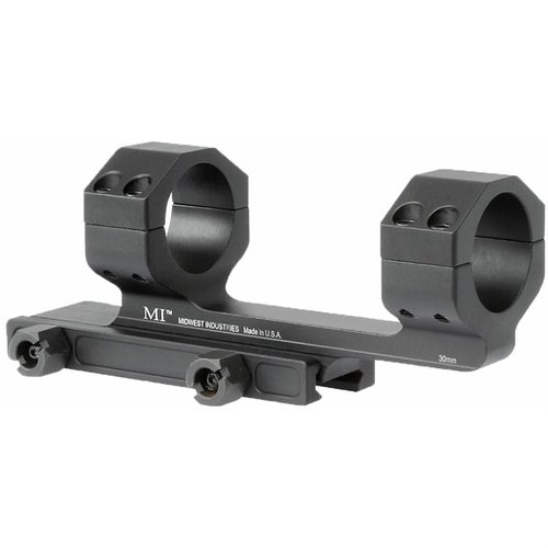 Le GEN 2 SCOPE MOUNTS de Midwest Industries offre un montage robuste et décalé pour un confort optimal, supportant des lunettes jusqu'à 56mm avec un design durable.