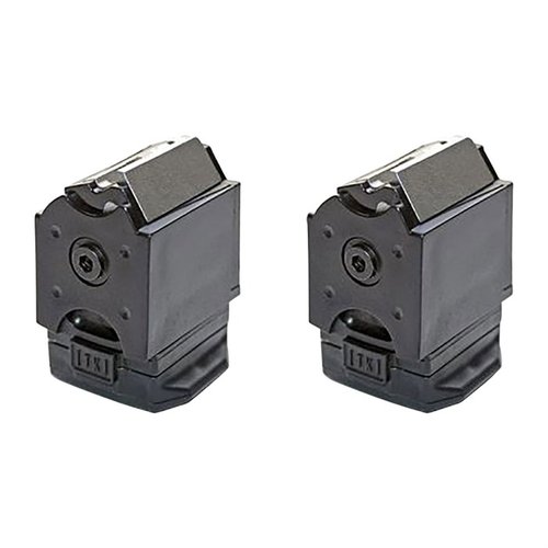 Améliore la prise de ton chargeur Ruger 10/22, facilite l'insertion et le retrait, facile à installer, livré par pack de deux pour une meilleure expérience.
