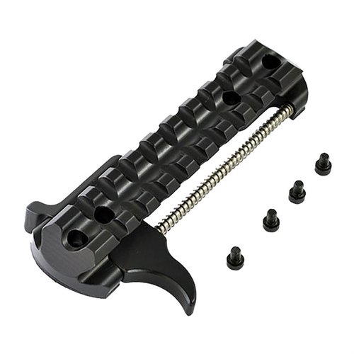Der "ADVANTAGE" Charging Handle für Ruger® 10/22® ermöglicht beidhändiges Laden, passt auf Picatinny-Schienen und erfordert kein Gunsmithing. Hol dir deinen Vorteil!