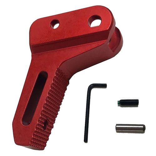 Der "Victory" Trigger für Ruger® PC Carbine™ bietet eine flache, strukturierte Oberfläche für besseren Grip, ist post-travel einstellbar und sorgt für kurze, gleichmässige Abzüge.