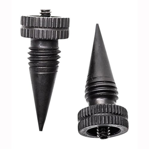 Gli ACCU-TAC G2 BIPOD SPIKES offrono trazione aggressiva su superfici morbide, sono facili da installare e realizzati in acciaio trattato con ossido nero.