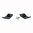 SLED FEET FOR ACCU-TAC BIPODS MATTE BLACK
