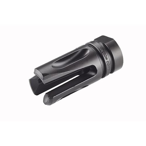 Der Wilson Combat Accu-Tac Flash Hider reduziert effektiv den Mündungsblitz, verbessert die Mündungsakustik und beeinträchtigt nicht die Genauigkeit. Ideal für .30 Kaliber.