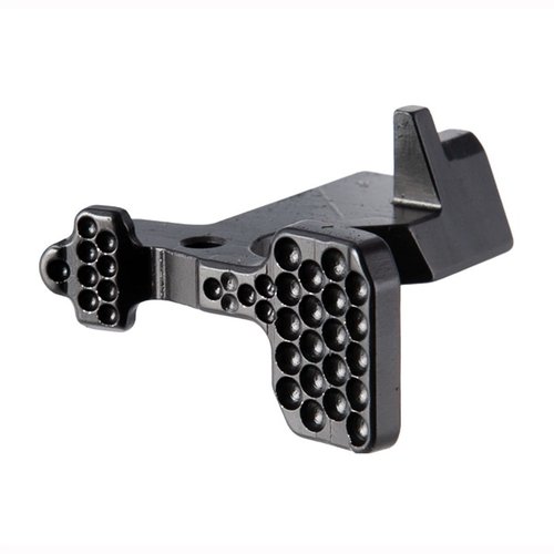 Der AR-15 ABC/R V3 Bolt Catch bietet eine verbesserte Zugänglichkeit mit einem grösseren, schrägen Paddle für einfacheres Bedienen, ideal für ambidextröse Magazine.