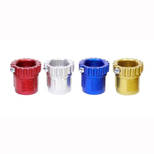 Les SPLINE DRIVE BREECH LOCK BUSHINGS te permettent une installation rapide et précise de tes dies, avec un code couleur pour une identification facile et sans anneaux de verrouillage.