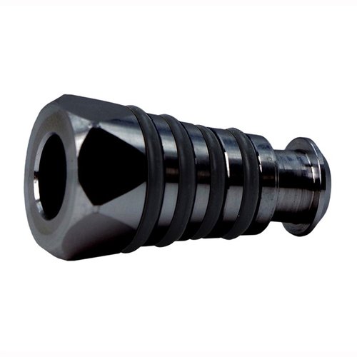 Der "Challenger" Charging Handle aus hochwertigem Aluminium bietet dir besseren Grip dank Gummi-O-Ringen und optimiert die Position deiner Ruger® PC Carbine®.