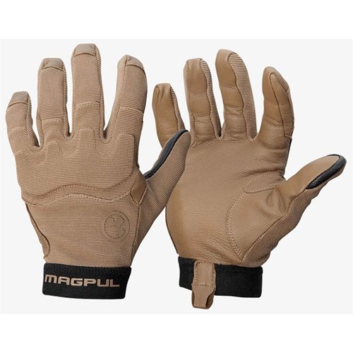 I guanti Magpul Patrol Gloves 2.0 offrono comfort, destrezza e protezione, con palmo in pelle di capra, protezione per le nocche e capacità touchscreen.