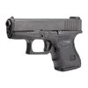 Die Hogue Wrapter Rubber Adhesive Grips bieten ein ultra-dünnes Design, hervorragenden Grip und schützen den Originalzustand deiner Glock® 26 Gen 4.