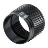 Protège tes filetages de canon avec le Muzzle Thread Protector de GrovTec, facile à installer, en acier, finition noire, et fabriqué aux États-Unis.
