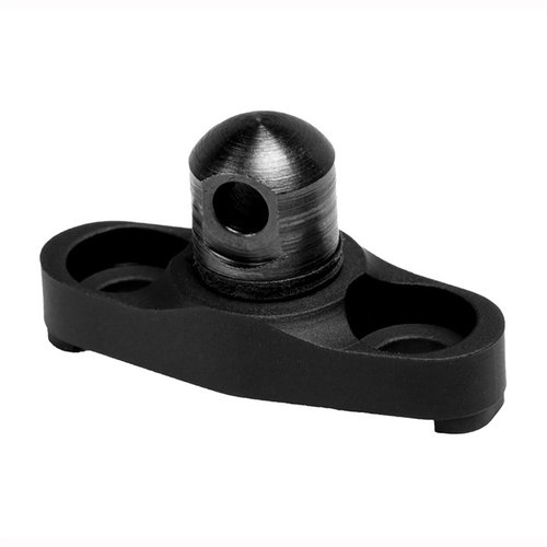 L'adattatore M-LOK a sling stud flangiato è realizzato in alluminio 6061 con finitura anodizzata dura di tipo III e include hardware, ideale per swivel di bloccaggio.
