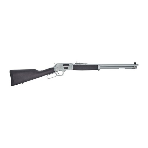 Il BIG BOY ALL-WEATHER .45 COLT SIDE GATE di HENRY è il compagno ideale per cacce in condizioni difficili, resistente e pronto per ogni avventura all'aperto.