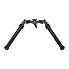 Der SUPER CAL (CANT AND LOC) Bipod bietet eine breite Standfläche, niedrigen Schwerpunkt, 45° Beinpositionen und ist aus robustem 6061-T6 Aluminium gefertigt.