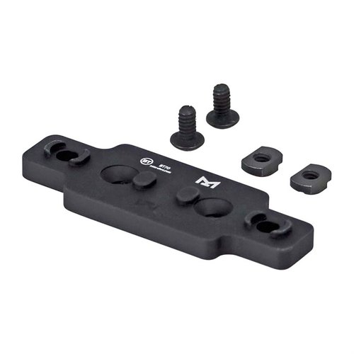 L'adattatore M-LOK BT70 per bipodi Atlas offre un'interfaccia robusta in alluminio 6061-T6, compatibile con sistemi di montaggio M-LOK e facile da installare.
