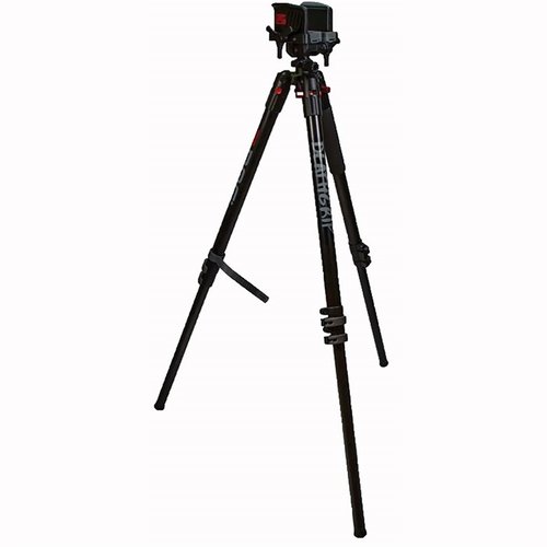 Il BOG™ DeathGrip Tripod in alluminio offre stabilità senza pari, gambe durevoli e leggere, e un sistema di bloccaggio brevettato per un utilizzo hands-free.