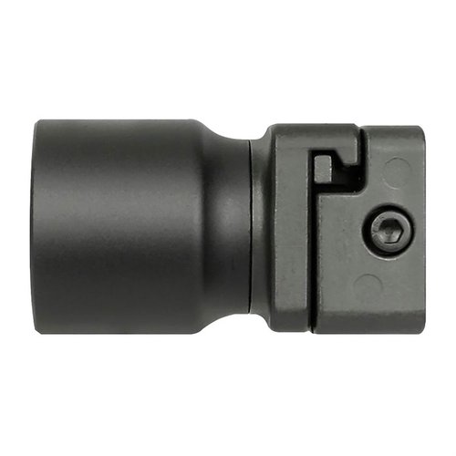 Il Side Folder con Buffer Tube Adaptor di Midwest Industries offre un meccanismo robusto in acciaio 4140, configurabile per piegarsi a sinistra o a destra, compatibile con diversi attacchi.