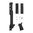 SB TACTICAL SB22 15" FIXED CHASSIS KIT FOR RUGER 10/22 BLACK