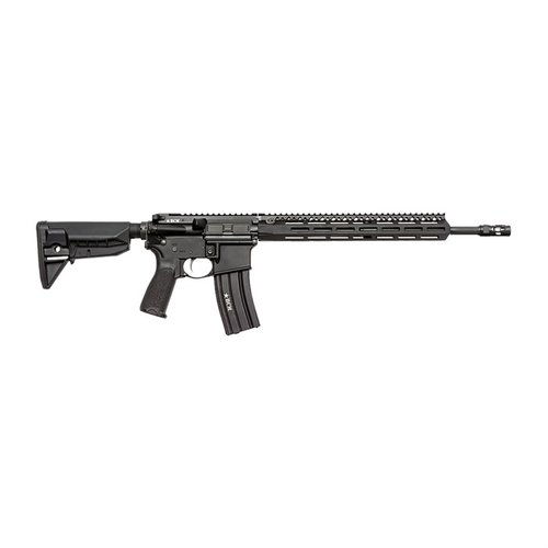 Die RECCE-16 MCMR LW 5.56 bietet eine halbautomatische Funktion, einen 16" Lauf, Mid-Length Gas System und ein leichtes Design für optimale Handhabung.