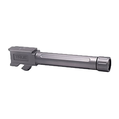 Le TRUE BARREL pour Glock 19/19X & 45 offre une précision accrue, un design facile à installer et un choix de finitions, tout en étant fabriqué aux USA.