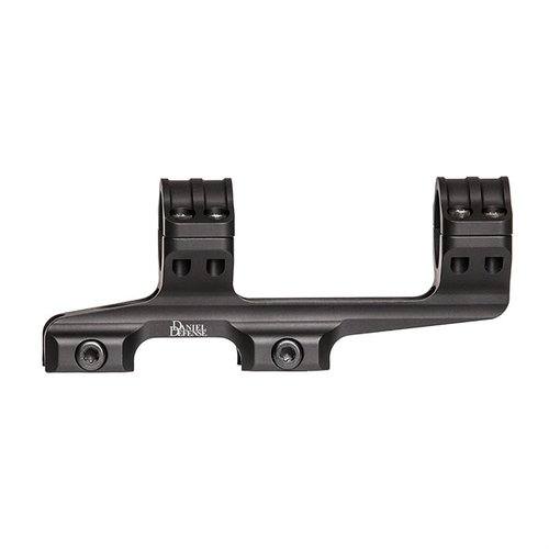 Le montage d'optique double anneau 30MM de Daniel Defense est léger, durable, facile à installer et fabriqué aux USA pour une sécurité optimale.