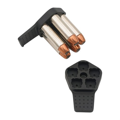 Der J-CLIP-R™ passt perfekt für 5-Schuss Ruger LCR und LCRx Revolver in 38SP und 357 Magnum, aus robustem, umweltfreundlichem Polyurethan.