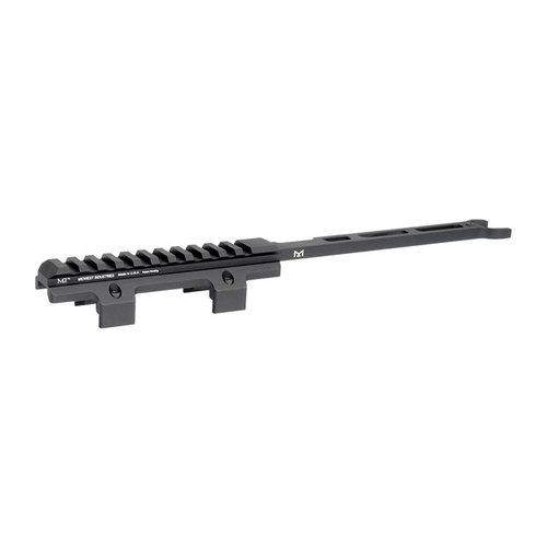 Il rail M-LOK per HK MP5 consente un'installazione semplice senza armi, montando ottiche e accessori con un design robusto e leggero, 100% Made in U.S.A.