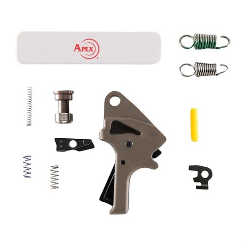 Verbessere dein M&P M2.0 mit dem Apex Forward Set Trigger Kit: Reduziere den Abzugsgewicht um 2 lbs, verkürze den Abzugsweg um 40% und geniesse einen knackigen Abzug.