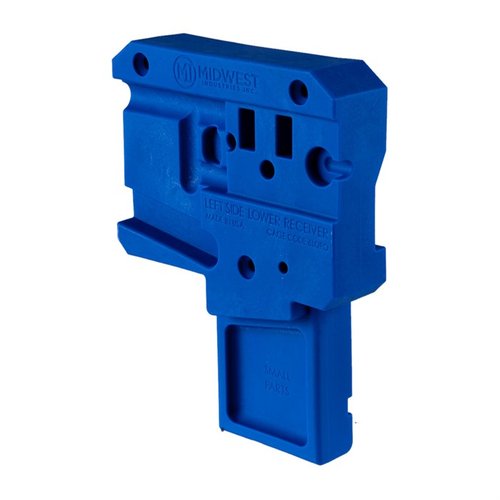 Les blocs de récepteur inférieur AR-15 en polymère robuste te permettent d'installer facilement des pièces, de maintenir ton arme et d'organiser tes petits accessoires.