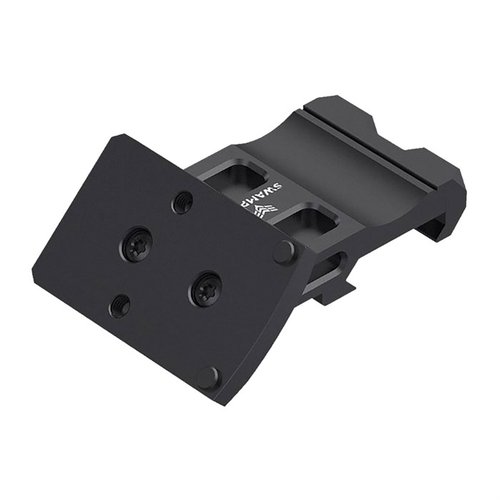 Le Rebel Offset Dot Sight Mount est léger, durable, et s'adapte parfaitement aux rails picatinny, avec une plaque RMR réversible pour les configurations ambidextres.