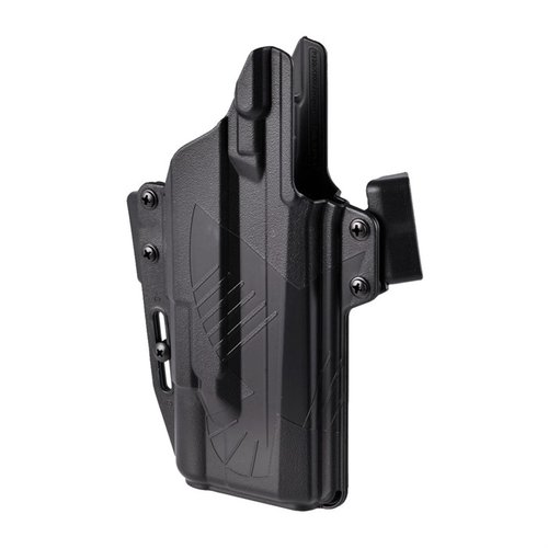 L'holster Perun di Raven Concealment offre un design ergonomico, modularità, ritenzione regolabile e compatibilità con ottiche e luci, garantendo comfort e sicurezza.