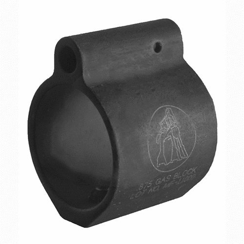 Il Gas Block Low Profile .875 di Troy, realizzato in acciaio 4140, è ideale per fucili a canna pesante Armalite® .308, garantendo robustezza e precisione.