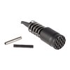 L'AR-15 Low Drag Forward Assist offre un design senza spigoli, compatibile con maniglie di caricamento ambidestre, costruito in 4130 steel con finitura nera.