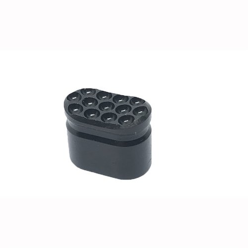 Il pulsante Enhanced Magazine Release offre una superficie curva e scanalata per una presa sicura, facilitando l'uso su AR .308 con maggiore ergonomia.