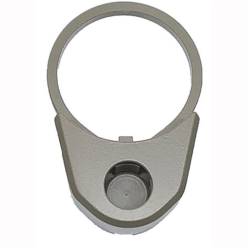 L'AR-15 End Plate con 3 QD Sling Swivel Sockets offre una progettazione robusta in acciaio, compatibilità con castle nuts impilabili e finiture DLC o FDE Cerakote.