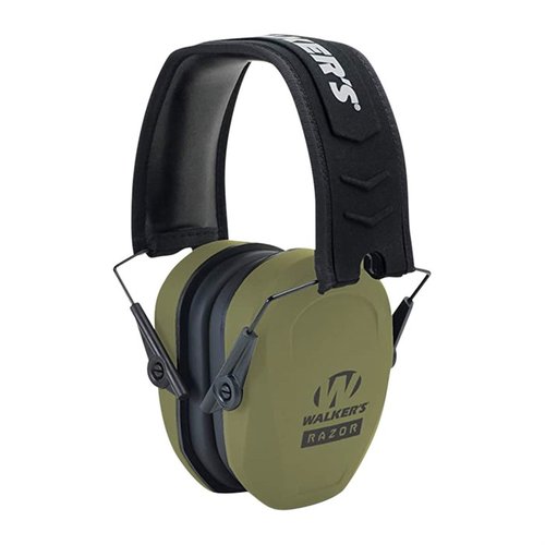 Protégez vos oreilles avec les RAZOR SLIM PASSIVE MUFFS! 🎧 Efficaces et abordables, parfaits pour le stand de tir. NRR 27 dB.