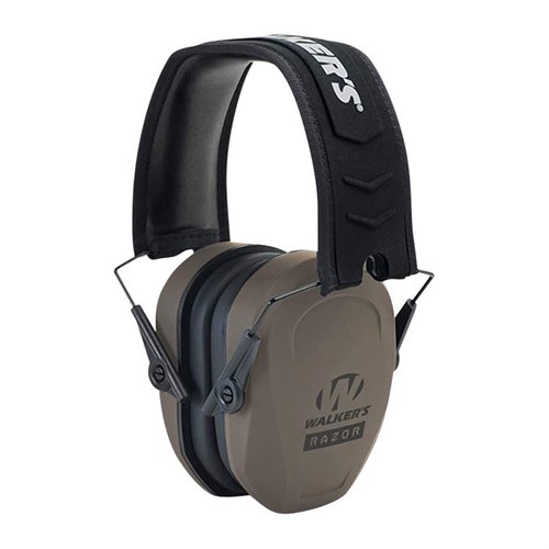 Protégez vos oreilles avec les RAZOR SLIM PASSIVE MUFFS 🎧. Confortables et compacts, idéaux pour le tir. NRR 27 dB, une option abordable!