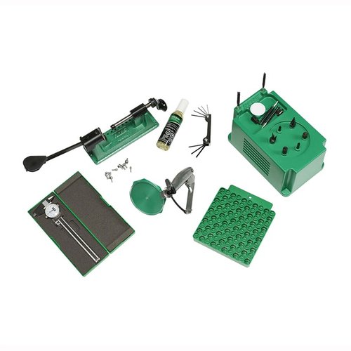 Das CASE PREPARATION KIT von RCBS bietet dir alles, was du zur perfekten Vorbereitung von Hülsen brauchst: Brass Boss, Case Loading Block und mehr!