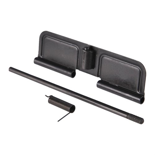 Das AR-15 Ejection Port Cover Assembly von Sons of Liberty Gun Works bietet alle erforderlichen Komponenten für eine einfache Installation und ist für Mil-Spec AR-15s geeignet.