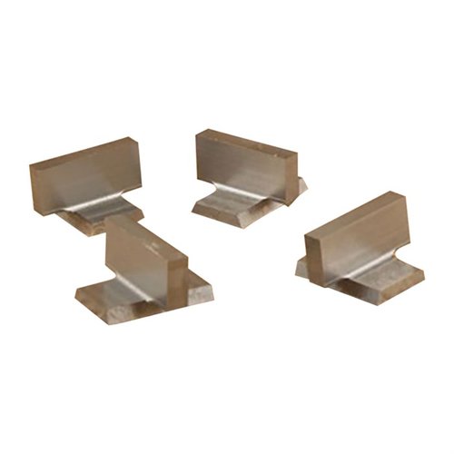 Il RESCUE FRONT SIGHT BLANK offre una base oversize per riparare dovetail mal tagliati, con una costruzione robusta e personalizzabile per ogni arma.