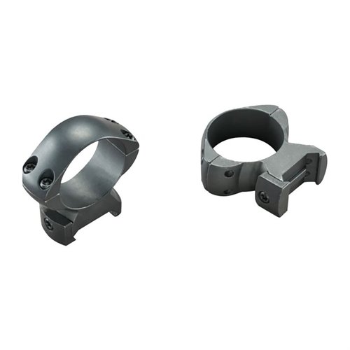 Les anneaux Weaver Grand Slam en acier solide offrent une résistance maximale au recul, avec des vis Torx anti-glissement et un support intégré pour un maintien parfait de ta lunette.