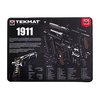 Die TekMat Ultra 20 Pistol Cleaning Mat ist wasserdicht, kratzfest und bietet eine Teileliste für einfache Montage und Demontage deiner Handfeuerwaffe.