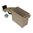 MTM CASE-GARD AMMO CRATE 5-CAN MULTI-CAL MINI POLYMER DARK EARTH/ARMY GRN