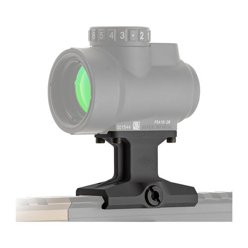 Il montaggio 1.93" DOT Mount™ di Reptilia è leggero, realizzato in alluminio 7075-T6, con design anti-snag e garanzia a vita contro difetti di fabbricazione.