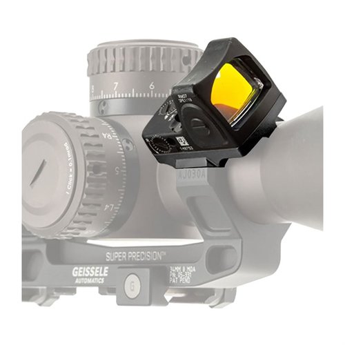 Der Reptilia ROF-45 ist eine praktische Upgrade-Lösung für deine Geissele Super Precision Optik, die eine 90° Montage für Trijicon RMR bietet.