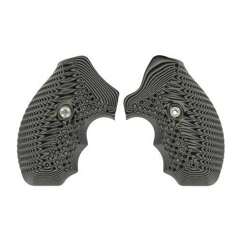 Die S&W J-Frame Wrap Around Operator II Griffe bieten eine aggressive Recon-Oberfläche vorne und eine bequeme Textur hinten für optimalen EDC-Komfort.
