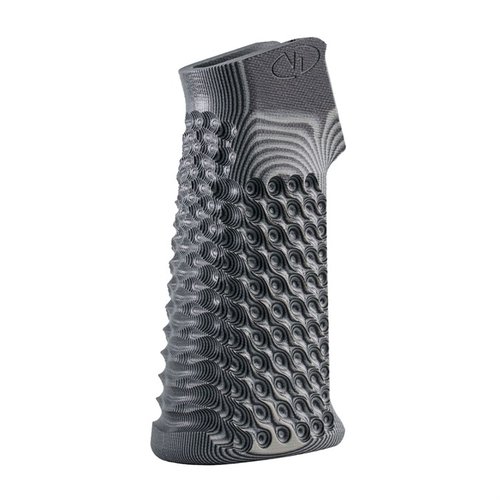 Le VZ Hydra Grips offrono una durata senza pari, comfort e texture grazie al G10 lavorato, con un angolo di 17° per una presa ottimale e hardware in acciaio inox incluso.